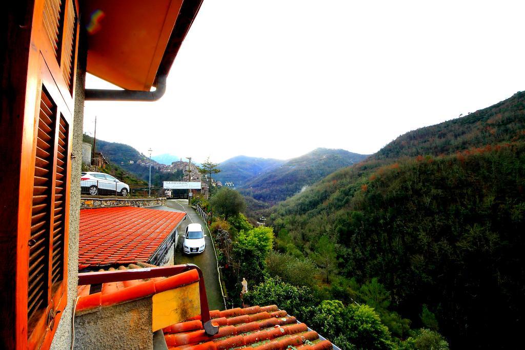 La Favorita Apricale B&B & Ristorante Δωμάτιο φωτογραφία